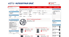Desktop Screenshot of pneuskladem.cz